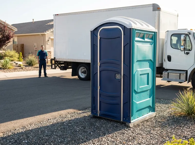 Construction Site Portable Toilet Rental in Reno, NV